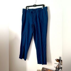 Men’s blue linen pants, Banana Republic 34x32
